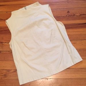 Entier Cotton/Spandex Sleeveless Tank Top